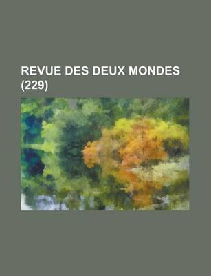 Book cover for Revue Des Deux Mondes (229)