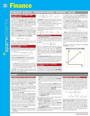 Book cover for Finance SparkCharts