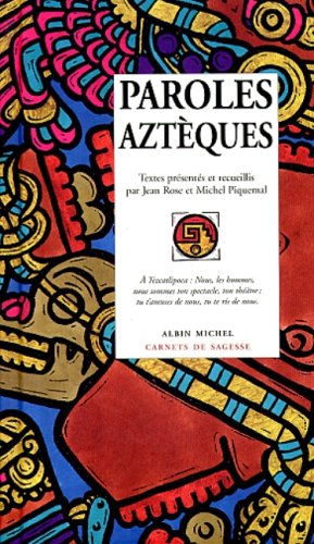 Cover of Paroles Azteques