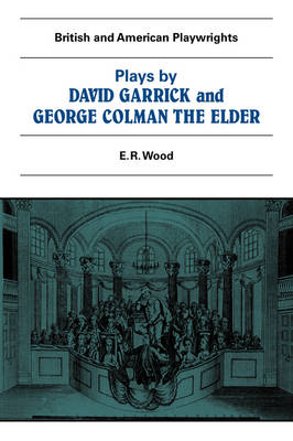 Book cover for Plays by David Garrick and George Colman the Elder