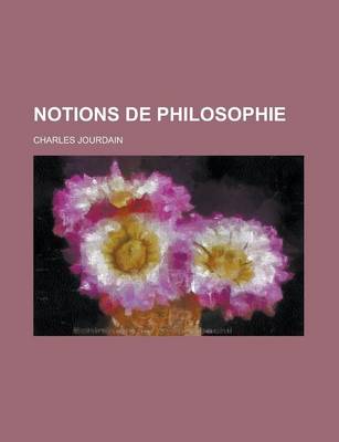 Book cover for Notions de Philosophie