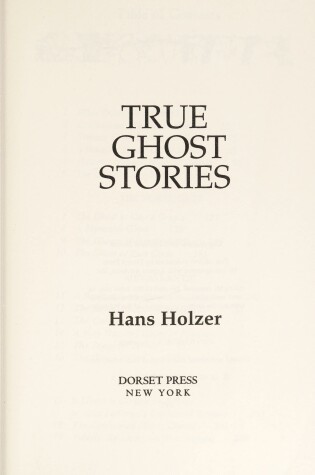 Cover of Best True Ghost Stories