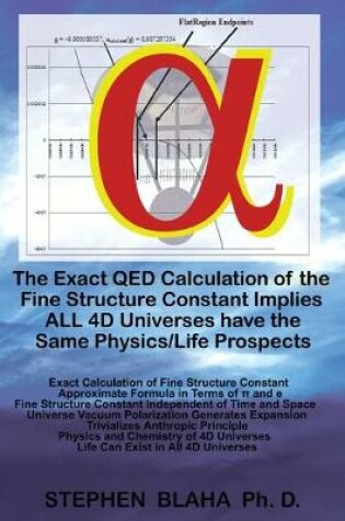 Cover of The Exact QED Calculation of the Fine Structure Constant Implies ALL 4D Universes have the Same Physics/Life Prospects