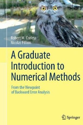 Cover of A Graduate Introduction to Numerical Methods