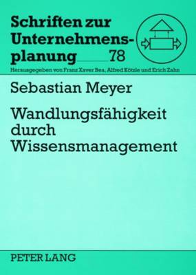 Book cover for Wandlungsfaehigkeit Durch Wissensmanagement