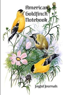 Book cover for American Goldfinch Notebook
