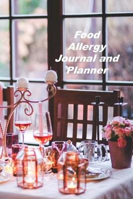 Book cover for Food Allergy Journal and Planner