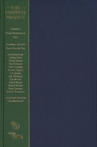 Cover of The Griffith Project, Volume 5