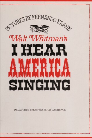 Book cover for I Hear America Singing