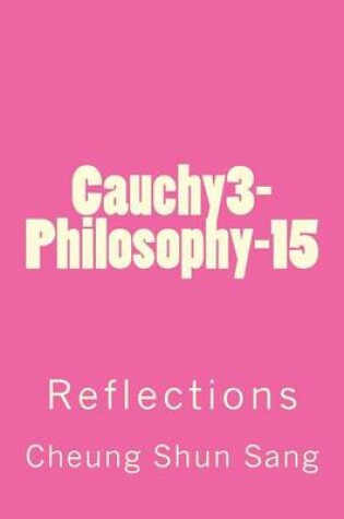 Cover of Cauchy3-Philosophy-15