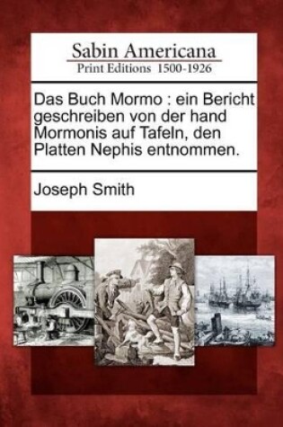 Cover of Das Buch Mormo