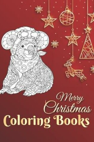 Cover of Merry Christmas Coloring Books