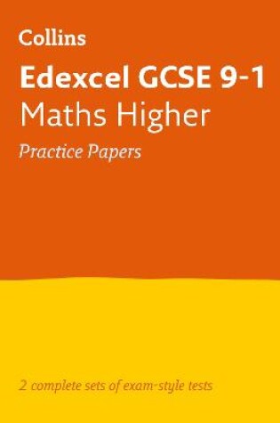 Cover of Edexcel GCSE 9-1 Maths Higher Practice Papers