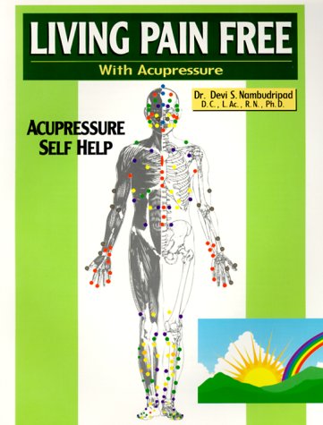 Book cover for Living Pain Free with Acupressure