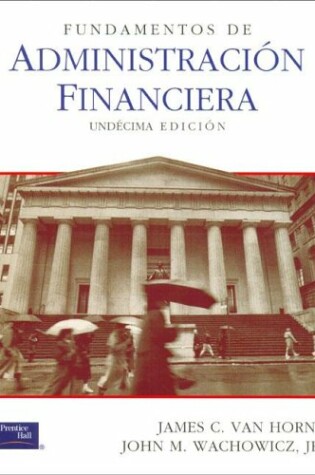 Cover of Fundamentos de Administracion Financiera - 11b0 Edicion