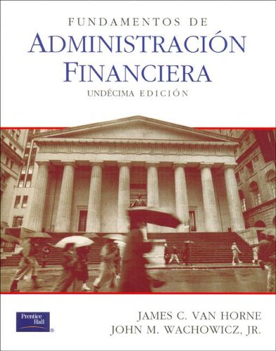 Book cover for Fundamentos de Administracion Financiera - 11b0 Edicion