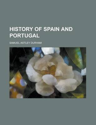 Book cover for History of Spain and Portugal