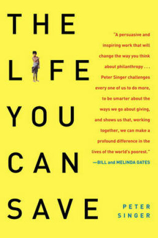 Cover of The Life You Can Save