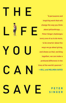 Book cover for The Life You Can Save