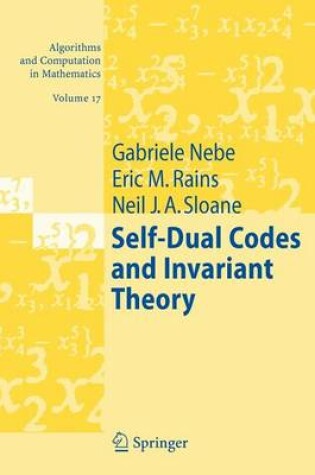 Cover of Self-Dual Codes and Invariant Theory