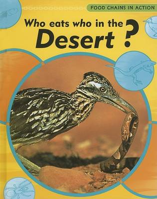 Book cover for Who Eats Who in the Desert?