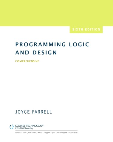 Book cover for Programming Logic and Design-Comprehensive