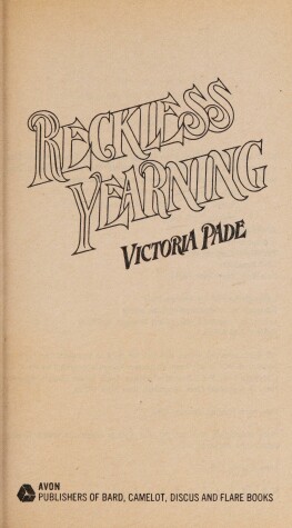 Book cover for Reckless Yearning