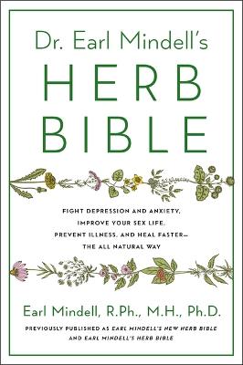 Book cover for Dr. Earl Mindell's Herb Bible