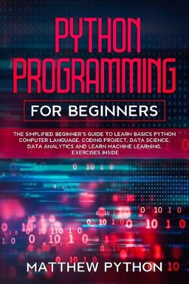 Book cover for python programming for beginners