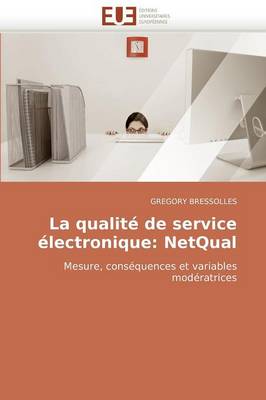 Book cover for La Qualit  de Service  lectronique