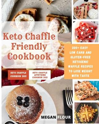 Book cover for Keto Chaffle Friendly cookbook