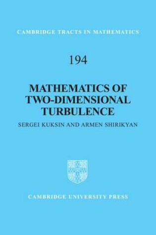 Cover of Mathematics of Two-Dimensional Turbulence