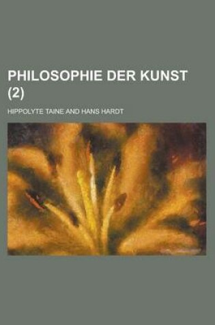 Cover of Philosophie Der Kunst (2)