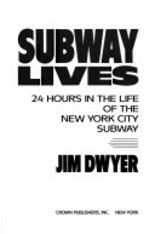 Cover of Subway Lives