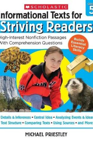 Cover of Informational Texts for Striving Readers: Grade 5