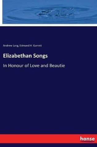 Cover of Elizabethan Songs