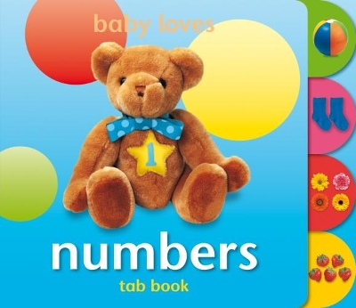 Book cover for Teach Your Toddler Tab Books: Numbers