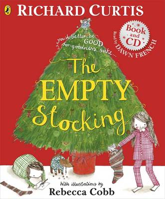 Book cover for The Empty Stocking book and CD