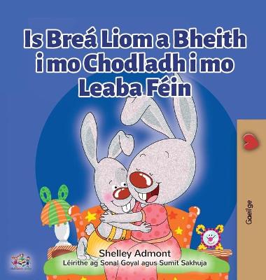 Cover of I Love to Sleep in My Own Bed (Irish Book for Kids)