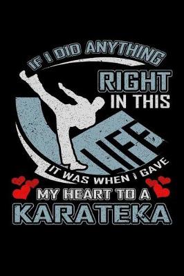 Book cover for If I Did Anything Right in This Life It Was When I Gave My Heart to a Karateka