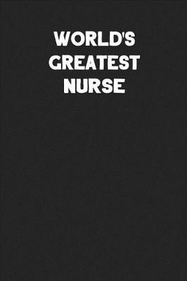 Book cover for World's Greatest Nurse