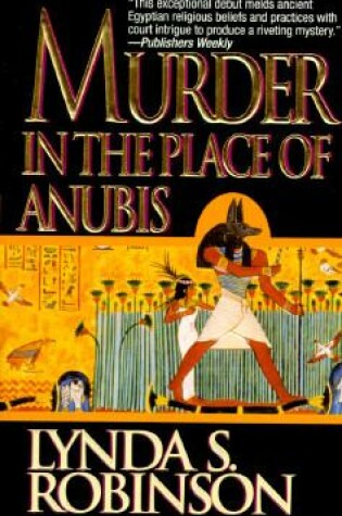 Cover of Murder in the Place of Anubis