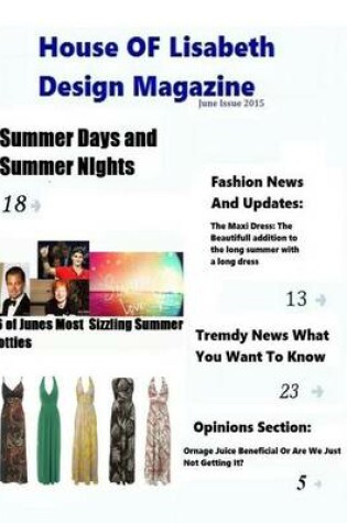 Cover of House Of Lisabeth Design Magazine