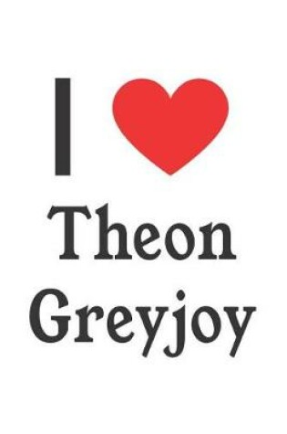 Cover of I Love Theon Greyjoy