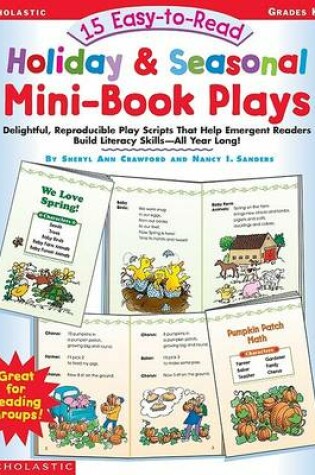 Cover of 15 Easy-To-Read Holiday & Seasonal Mini-Book Plays