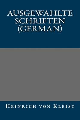 Book cover for Ausgewahlte Schriften (German)