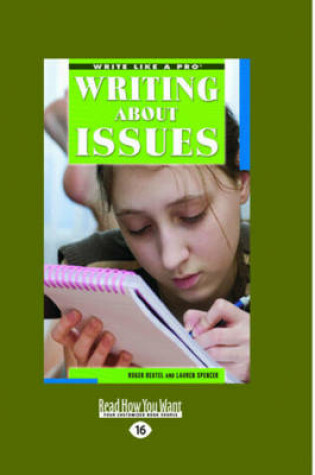 Cover of Writing About Issues