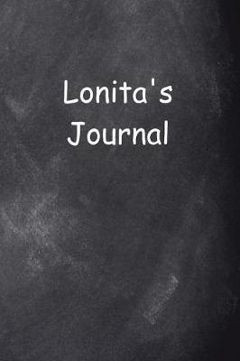 Book cover for Lonita Personalized Name Journal Custom Name Gift Idea Lonita