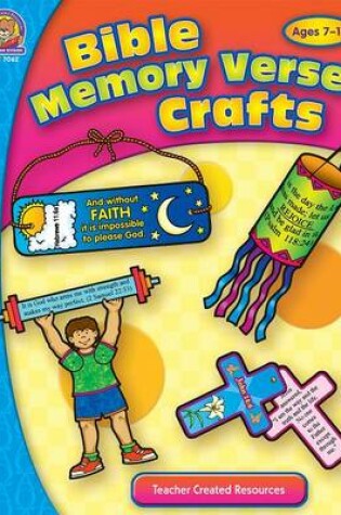 Cover of Bible Memory Verse Crafts