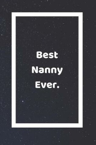 Cover of Best Nanny Ever